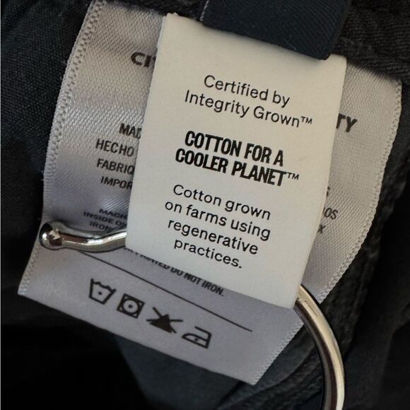 Citizens Of Humanity COH Carter Utility Pant in Washed Black Size 24 - Picture 15 of 16